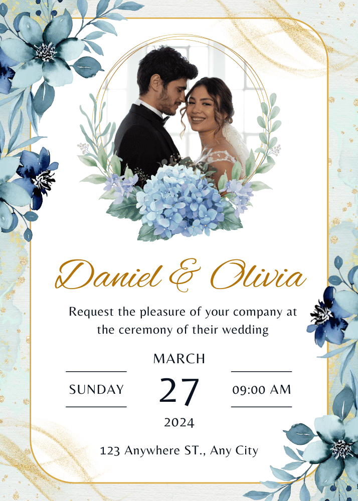 Lead invitation design from the wedding invitations page